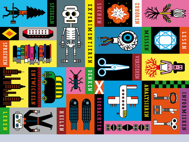 BR50 Podcast Titel-Illustration: Henning Wagenbreth